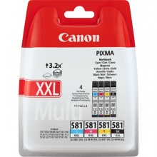 CANON INK CLI-581XXL MULTIPACK C/M/Y/BK