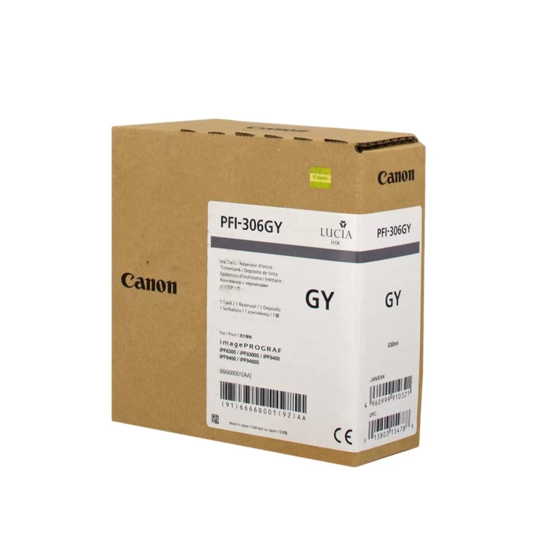 CARTUCCIA CANON PFI-306GY GRIGIO