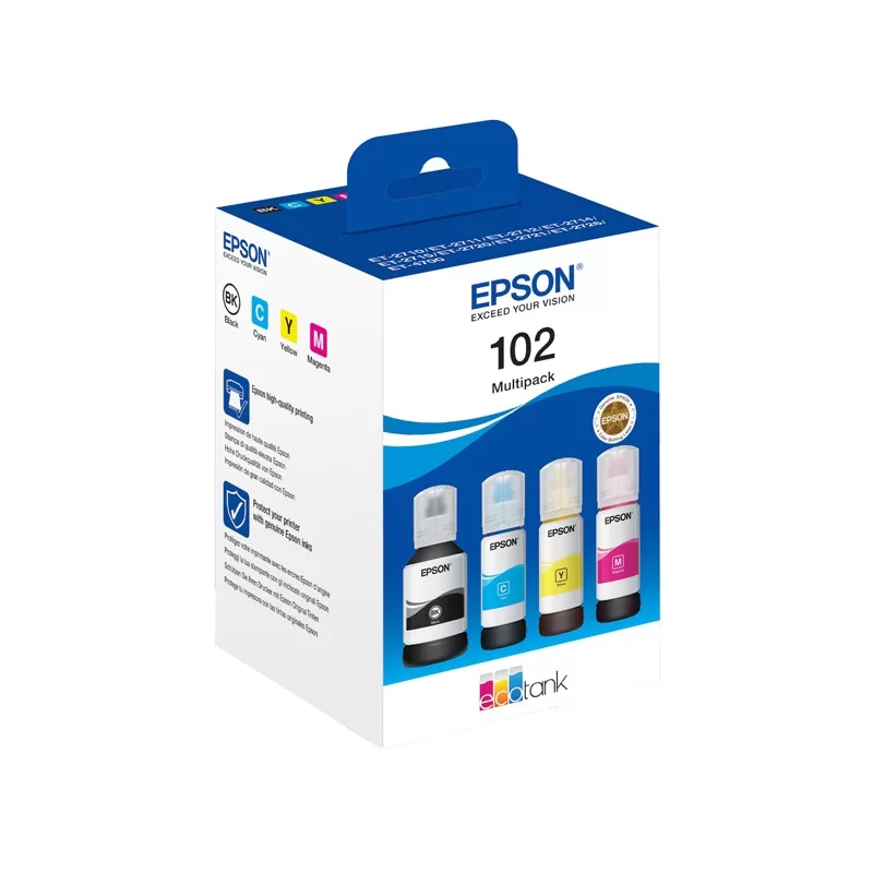 Epson ECOTANK 102 MULTIPACK BK/C/M/G
