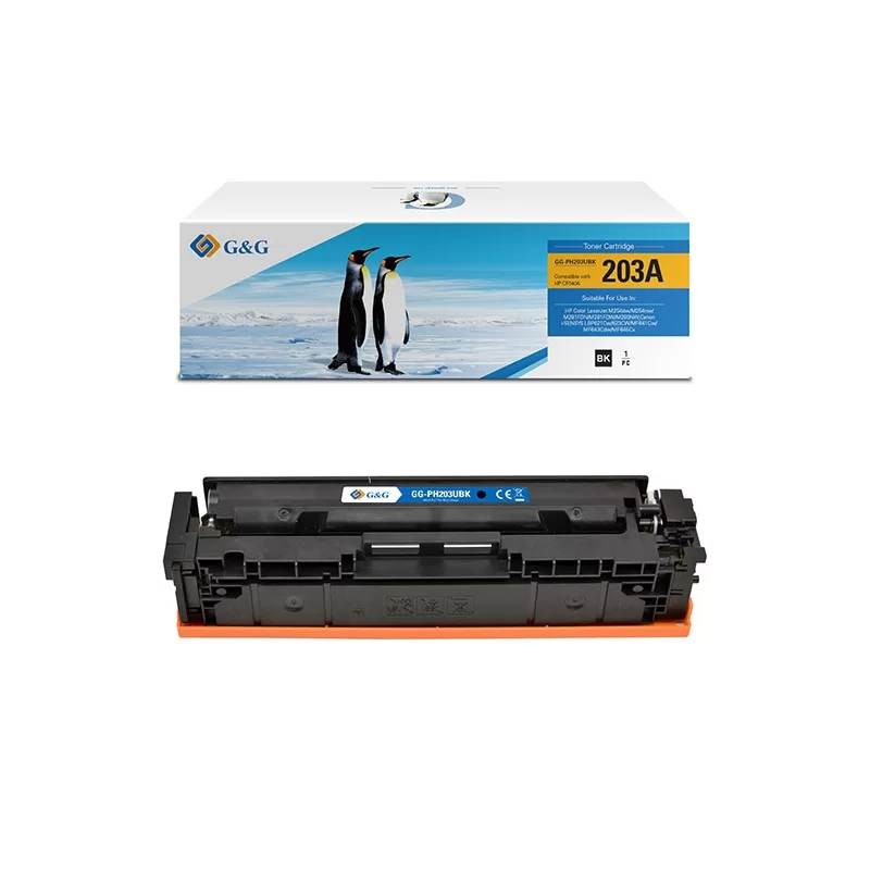 Toner Compatibile GG Nero per HP Color LaserJet M254dw/M254nw/M281FDN/M281FDW FUORI CATALOGO