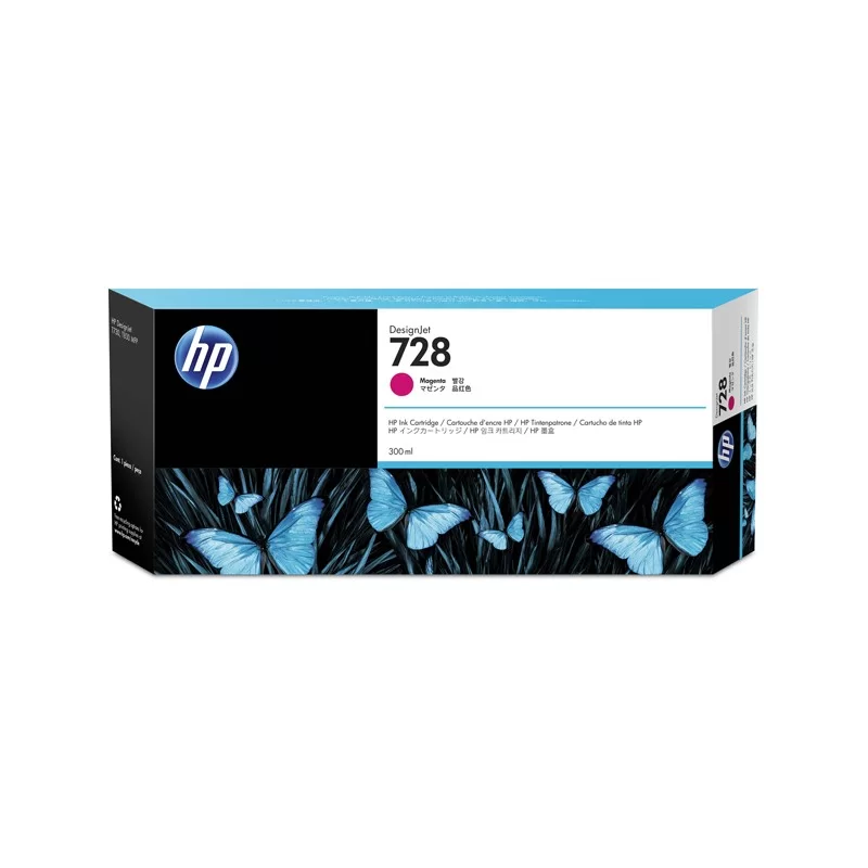 HP728 300-ml MAGENTA INK CART
