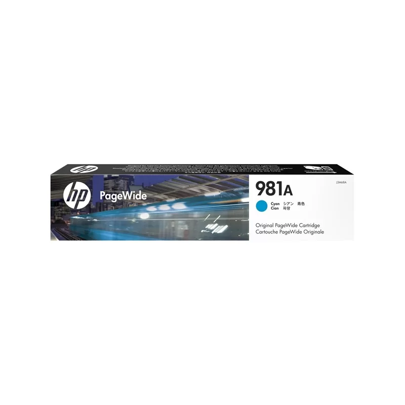 HP 981A INK CARTRIDGE PAGEWIDE CIANO 6.000PAG