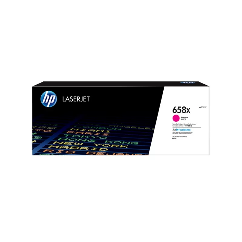 Hp Cartuccia toner magenta originale LaserJet HP 658X ad alta capacitA'