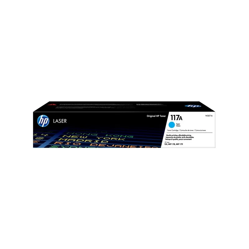 Cartuccia Toner Ciano 117A per HP Laser Jet 150 -MFP178/179