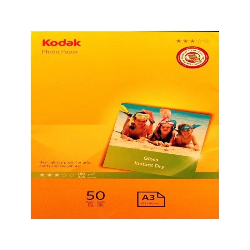 Kodak Photo Gloss 180gr A3 -50fogli