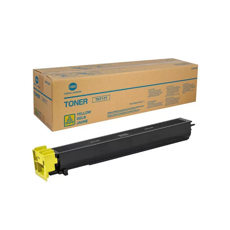 TONER GIALLO PER BIZHUB C654E/C754E (31.500 pagine)-TN-711Y