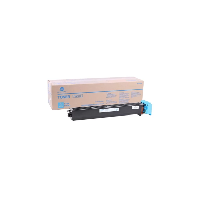 TONER CIANO per BIZHUB C654E/C754E (35.100 pagine)- TN-711C