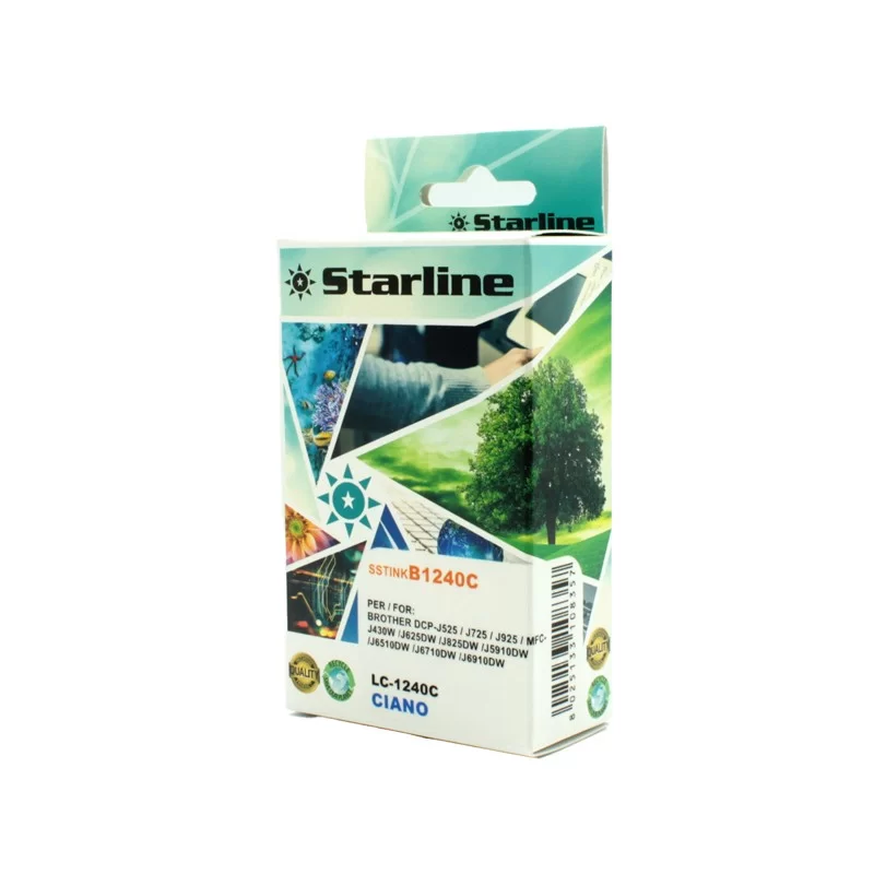 CARTUCCIA INK CIANO PER PRINT C/BROTHER LC 1240