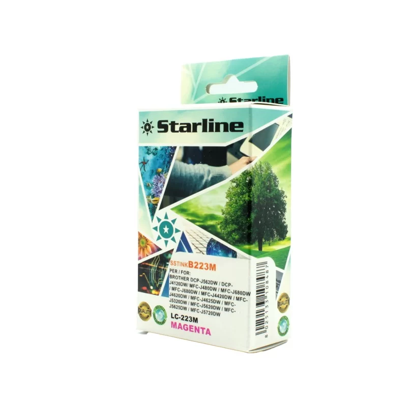 CARTUCCIA INK MAGENTA PER PRINT C/BROTHER LC-223M