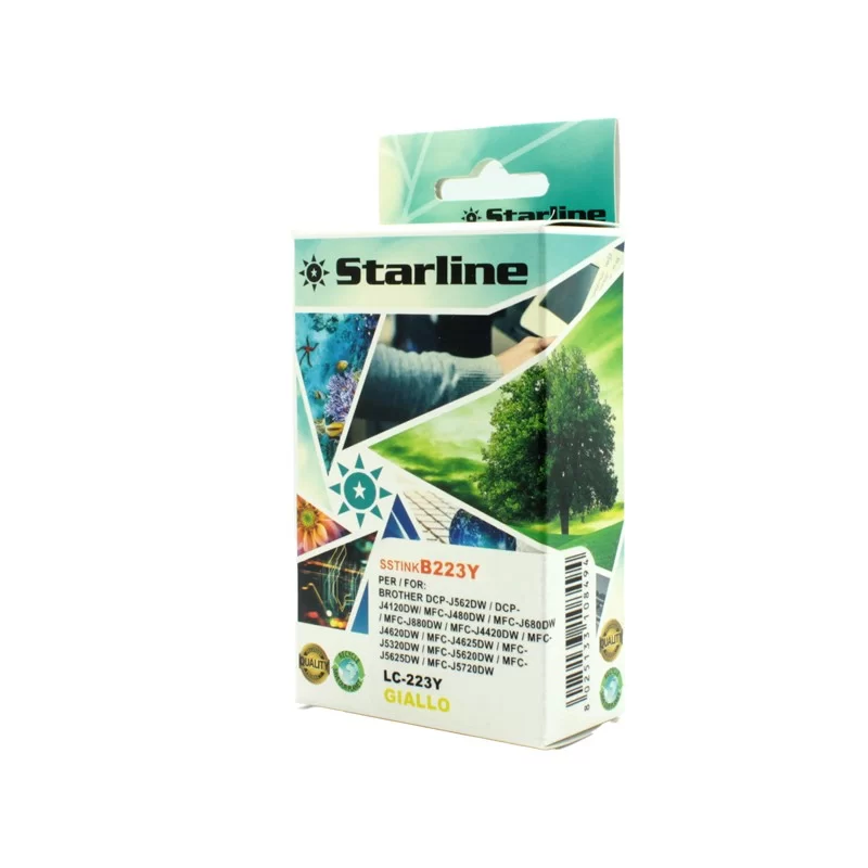CARTUCCIA INK GIALLO PER PRINT C/BROTHER LC-223Y