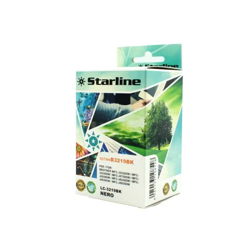 CARTUCCIA INK NERO PER PRINT C/BROTHER LC3219XLBK