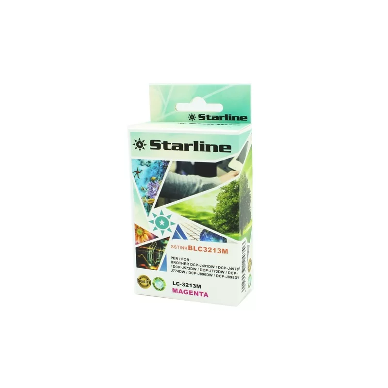 CARTUCCIA INK MAGENTA PER PRINT C/BROTHER LC-3213M