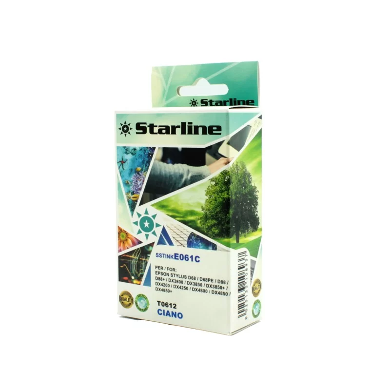 CARTUCCIA INK CIANO PER PRINT C/EPSON T0612