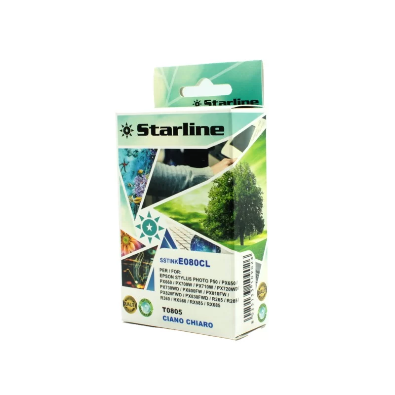 CARTUCCIA INK CIANO CHIARO PER PRINT C/EPSON T0805