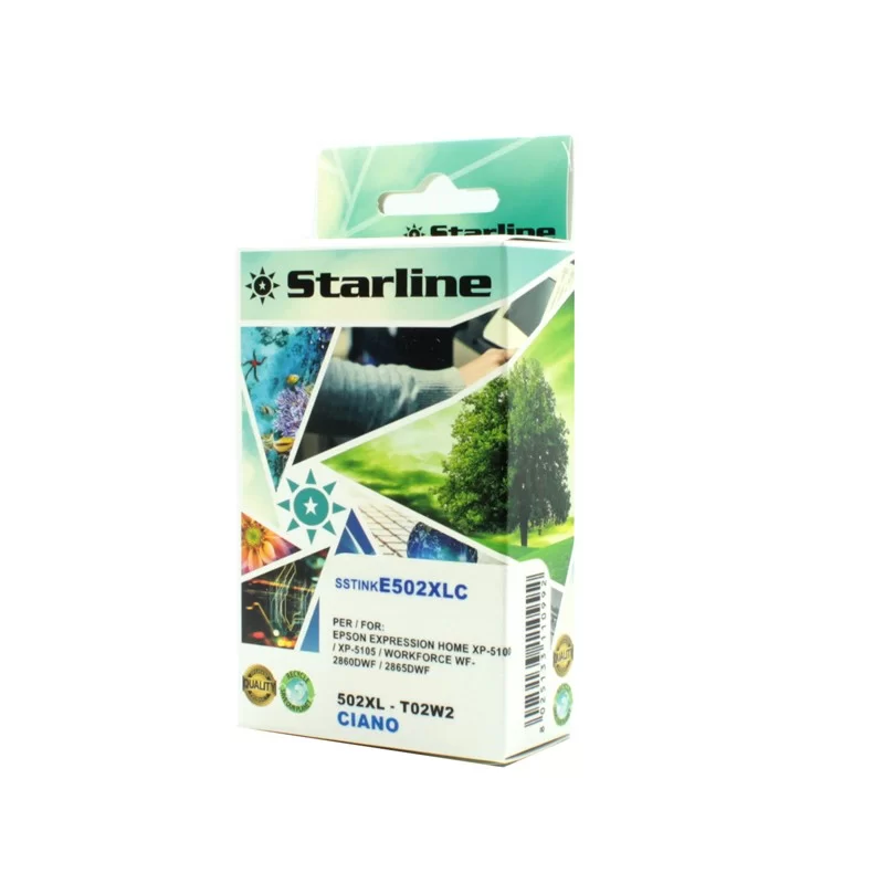 CARTUCCIA INCHIOSTRO CIANO PER 502XL BINOCOLO