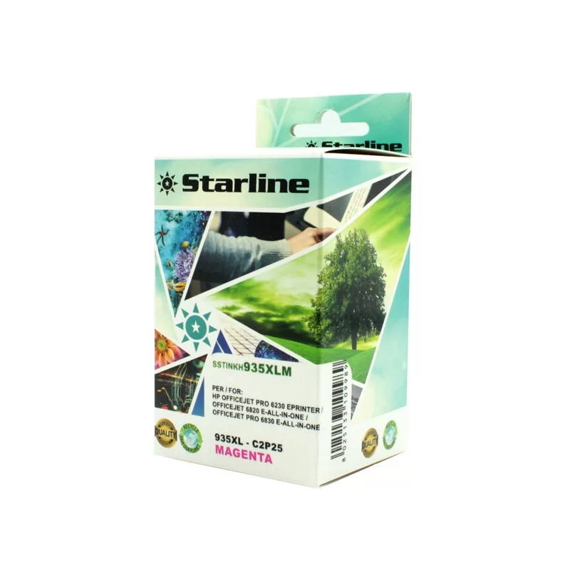 CARTUCCIA INK MAGENTA PER PRINT C/HP 935 XLM CON CHIP