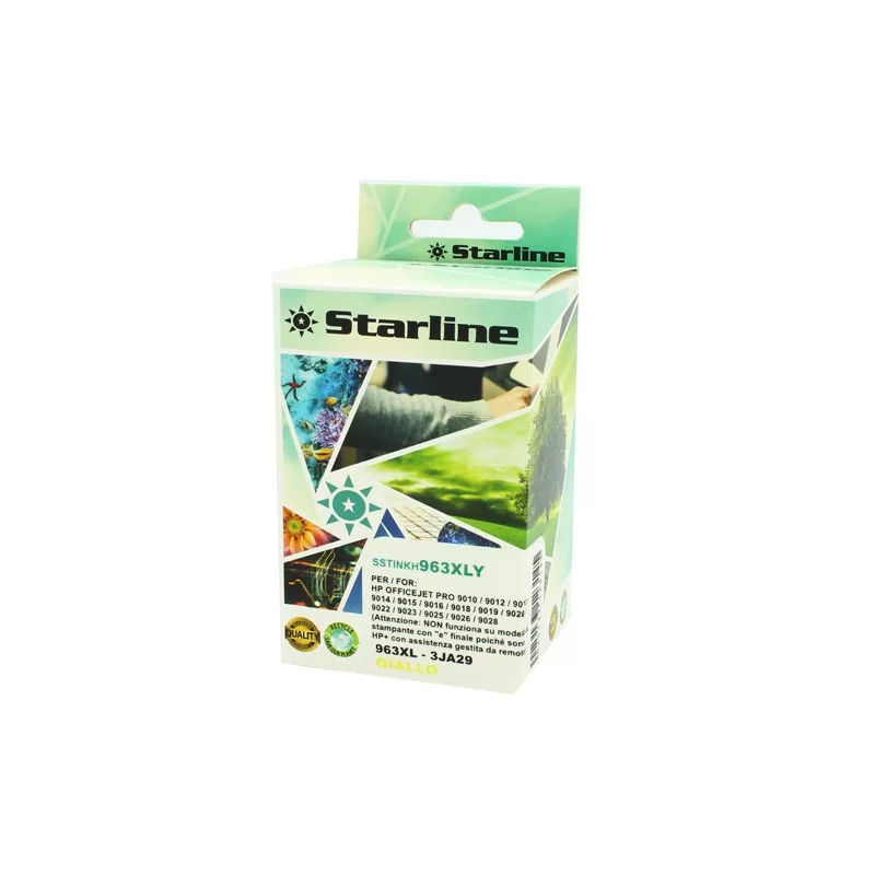 Cartuccia Ink Starline Giallo HP 963 XL