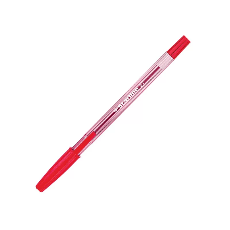 SCATOLA 50 PENNA SFERA ROSSO P.FINE 0.7MM STARLINE