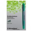 EVIDENZIATORE STARLINE VERDE P.SCALPELLO 1-4MM (Conf.12)