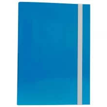 CARTELLA PROGETTO DORSO 3CM C/ELASTICO AZZURRO STARLINE