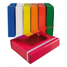 CARTELLA PROGETTO DORSO 7CM C/ELASTICO ASSORT. STARLINE (Conf.7)