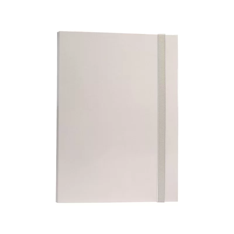 CARTELLA PROGETTO DORSO 3CM c/elastico BIANCO STARLINE