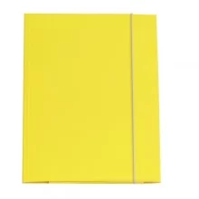 Cartella con elastico 25x34cm Giallo Queen Starline (Conf.10)