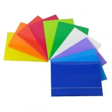 Cartella con elastico 25x34cm Colori assortiti Queen Starline (Conf.10)