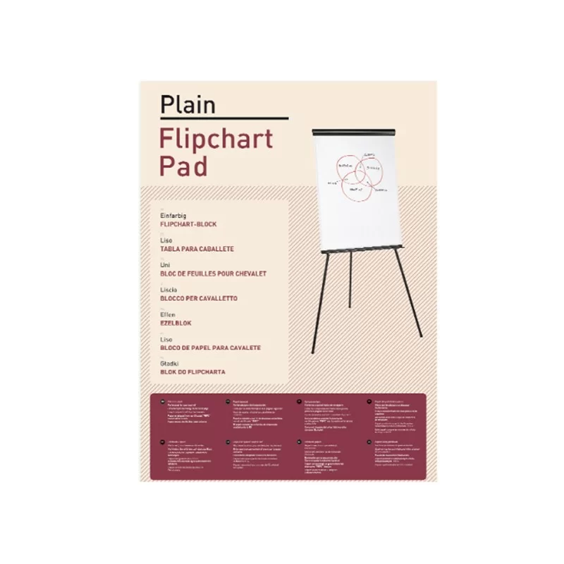 BLOCCO PER LAVAGNA 20FG 65X98CM BIANCHI STARLINE (Conf.10)