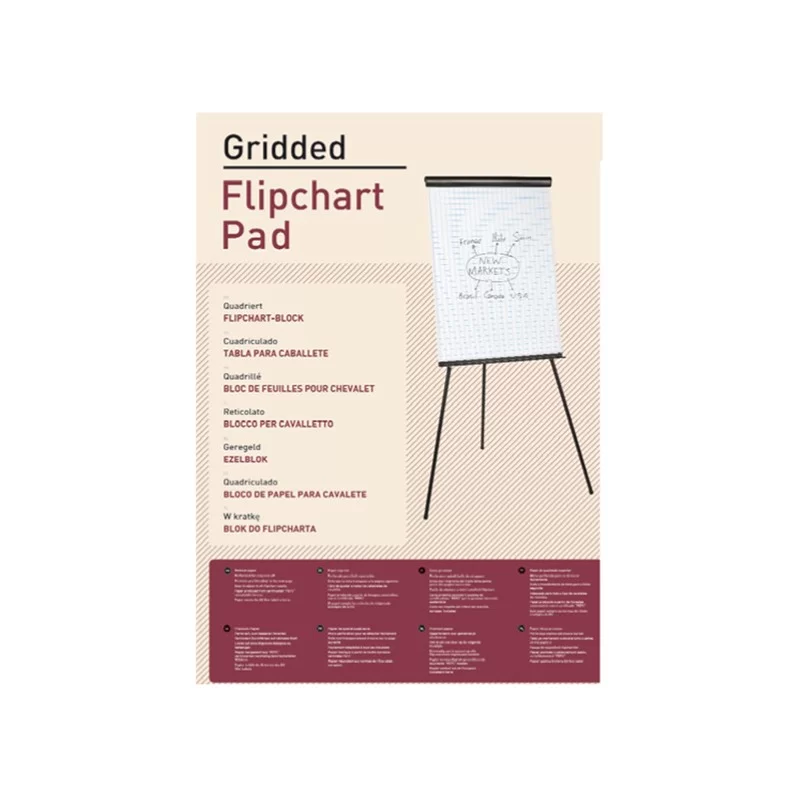 BLOCCO PER LAVAGNA 20FG 65X98CM QUADRETTI STARLINE (Conf.10)