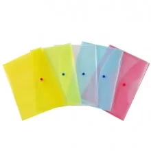 BUSTA CON BOTTONE 22x30cm COLORI ASS. Starline (Conf.5)