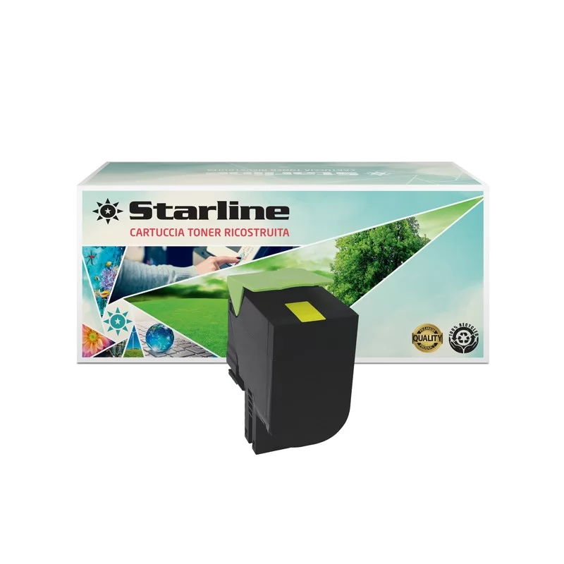 CARTUCCIA GIALLO RIC PER LEXMARK CX410
