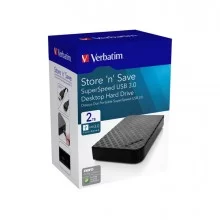 Verbatim HDD esterno 3.5" 2TB USB 3.0