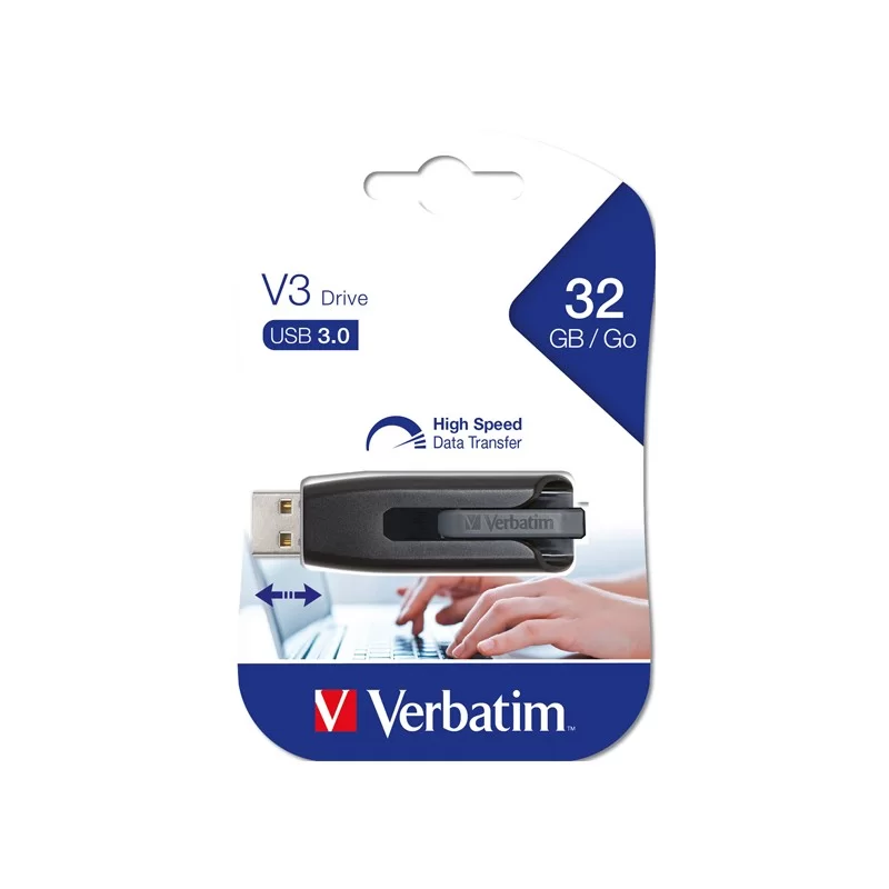 MEMORIA USB 3.0 SUPERSPEED - STORE 'N' GO V3 USB DRIVE 32GB (NERO)