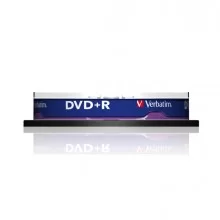 SCATOLA 10 DVD+R SPIND MATT 16X 4.7GB SILVER DLP