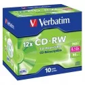 SCATOLA 10 CD-RW DATALIFEPLUS 8X-10X 700MB SERIGRAFATO_RISCRIVIBILE