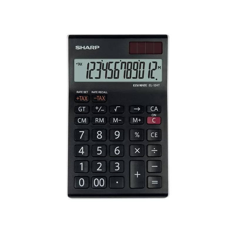 Sharp Calcolatrice da Tavolo EL-124T 12 cifre