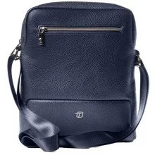 City bag medium Gate Trended ecopelle dim. 25x30x6cm blu InTempo