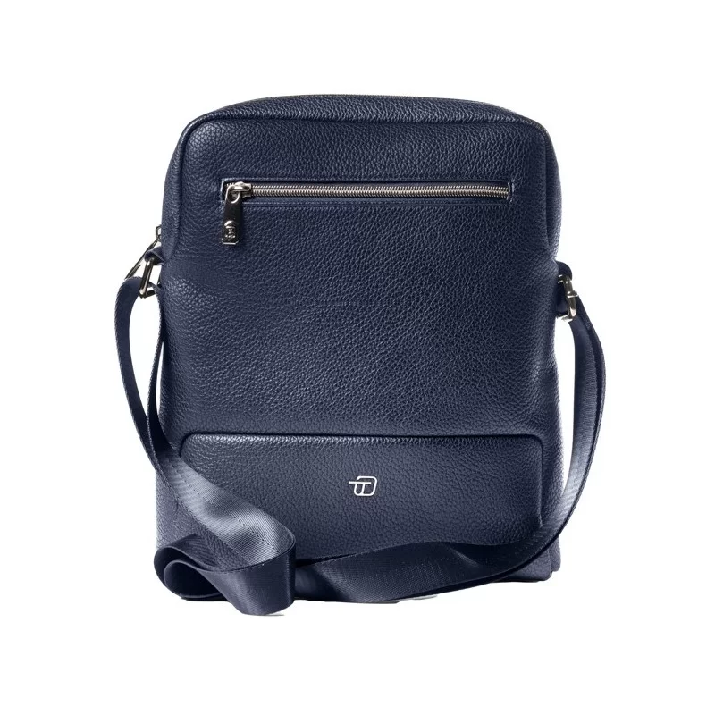 City bag medium Gate Trended ecopelle dim. 25x30x6cm blu InTempo