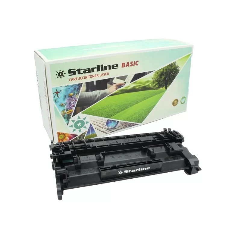 Toner Basic Starline Nero x HP 89A x LaserjetEnterprise M507-MFP M528 _5.000 PAG