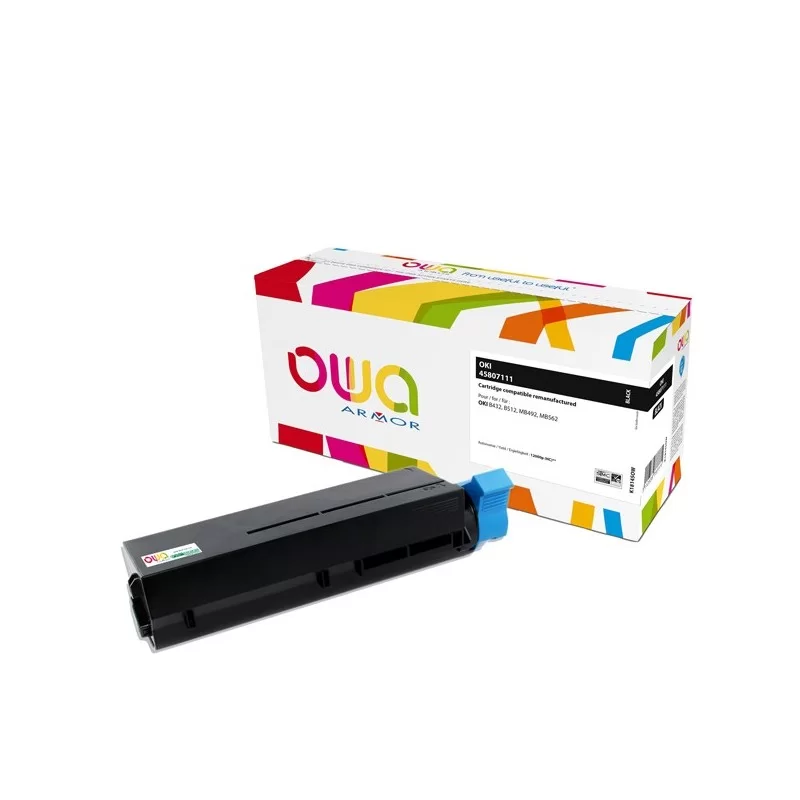 Armor Toner Compatibile Nero Oki per B 432- 512-MB 492-562
