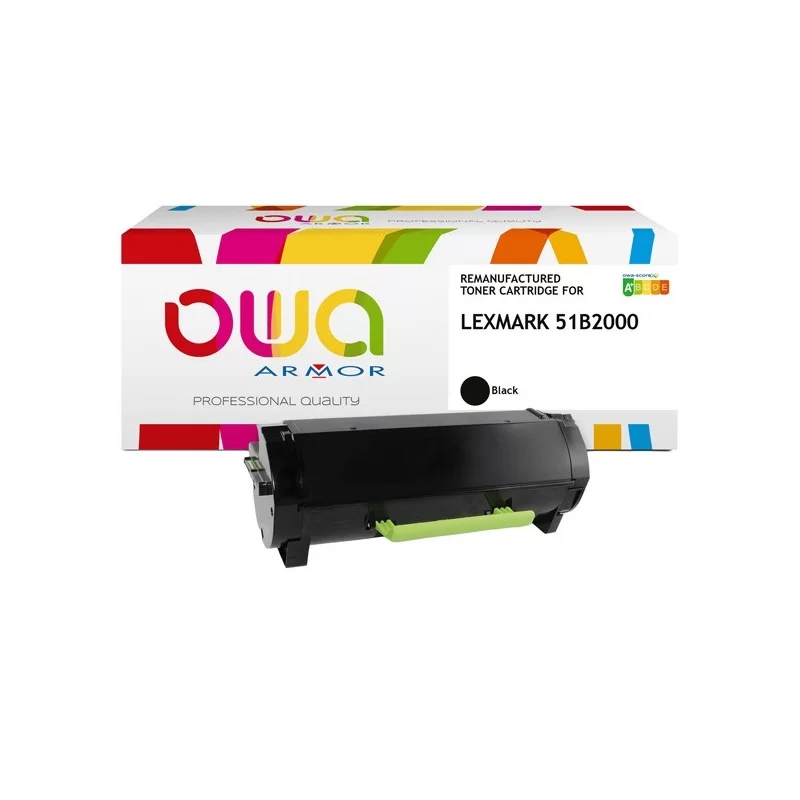Armor Toner Compatibile Nero per Lexmark 51B2000_2.500 pag