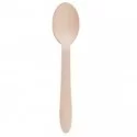 100 Cucchiai monouso in legno 16,5cm Signor Bio