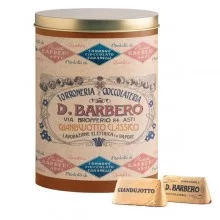 Gianduiotti gusto classico in scatola di metallo Barbero -prodotto stagionale FUORI CATALOGO