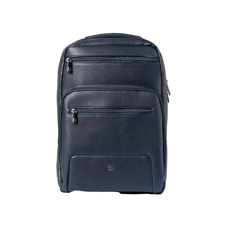 Zaino Gate Trended ecopelle dim. 29x42x15cm blu InTempo