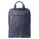 Zaino slim Gate Trended ecopelle dim. 28x38x10cm blu InTempo