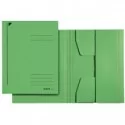 Cartellina 3 lembi verde 24,3X34cm Leitz (Conf.25)