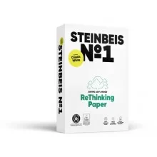 Mezzo Bancale Carta per fotocopie A4 riciclata Classic White (Steinbeis) 80 gr Ris. da 500 fogli (Pallet 120 risme)