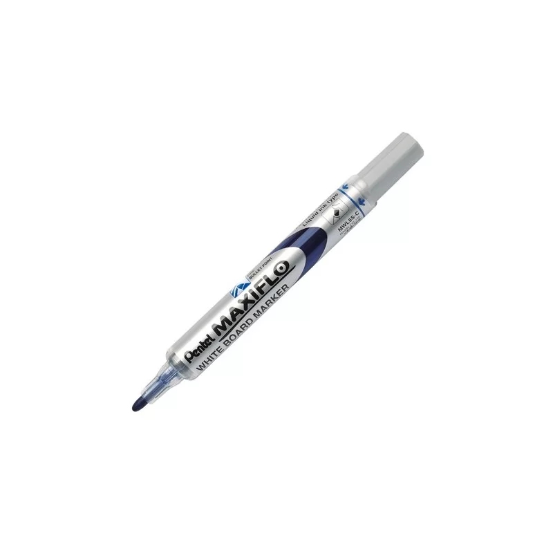 Marcatore per lavagne punta conica 4mm blu MaxiFlo Pentel (Conf.12)