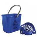 Secchio con strizzatore esterno Polar 15L blu PerfettoFactory